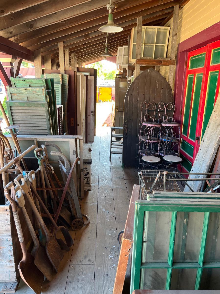 MCM 4 Mid-Century Modern Furniture Trunks Podiums Chairs Tables Doors Windows Shutters